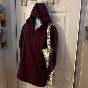 Athletic Works Maroon Hoodie